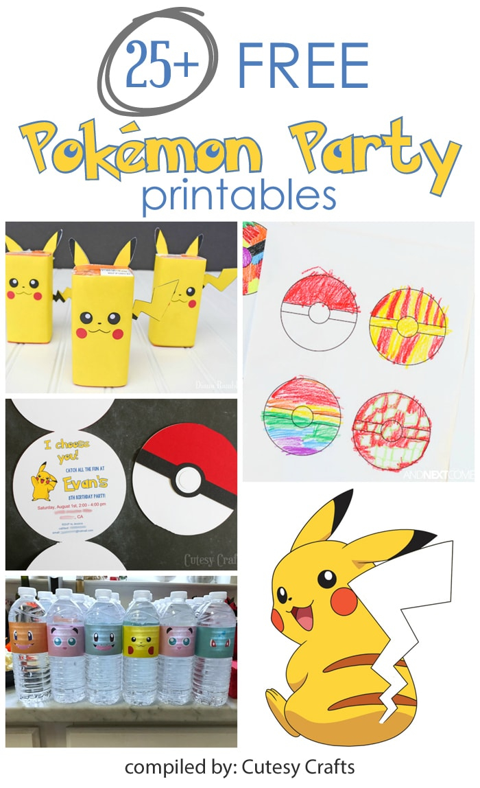 Pokemon Printable Images Free