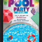 Pool Party Invitation Template Word Unique Great Pool Party Birthday