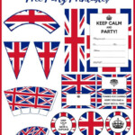 Post Royal Wedding Printables Free British Royal Party Printables