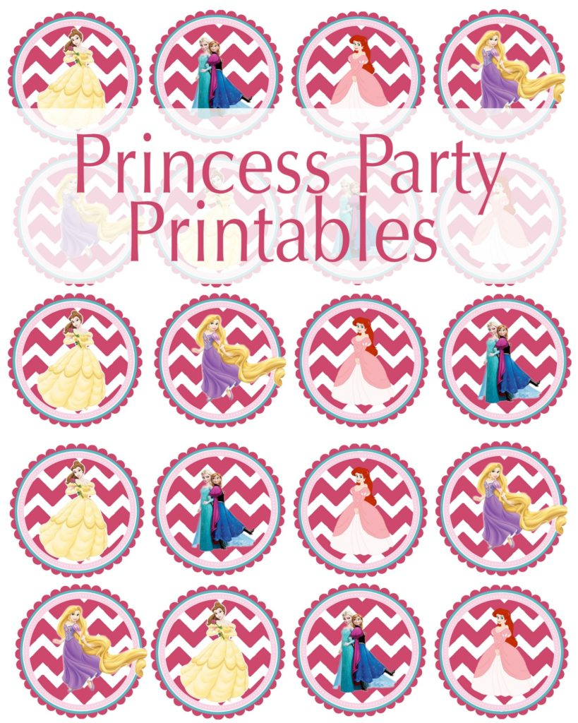 Princess Party Free Printable