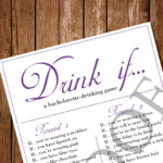 Printable Bachelorette Party Game