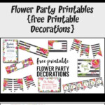 Printable For Floral Parties Free Printable Decorations Print This