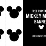 Printable Mickey Mouse Party Banner