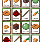 Printable Minecraft Party Food Printable World Holiday