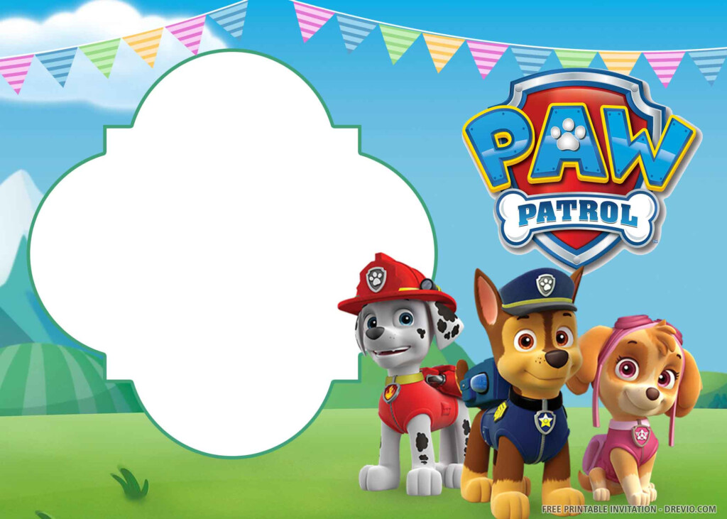 Printable Paw Patrol Birthday