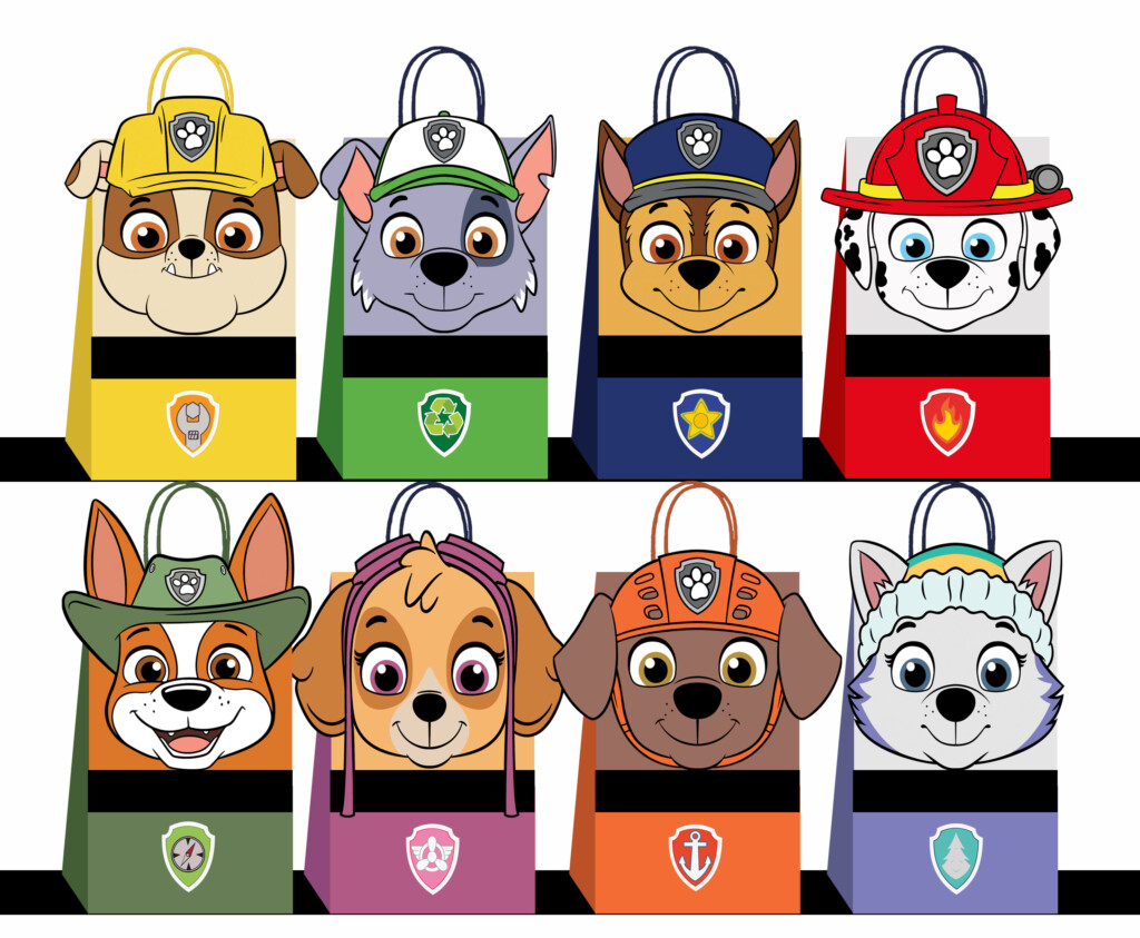 Printable Paw Patrol Party Bags Printable Word Searches