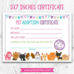 Quality Puppy Birth Certificate Free Printable 8 Ideas Oahubeachweddings