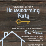 Rustic Housewarming Invitation House Warming Party Invite Etsy