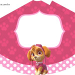 Skye Of Paw Patrol Free Party Printables Oh My Fiesta In English