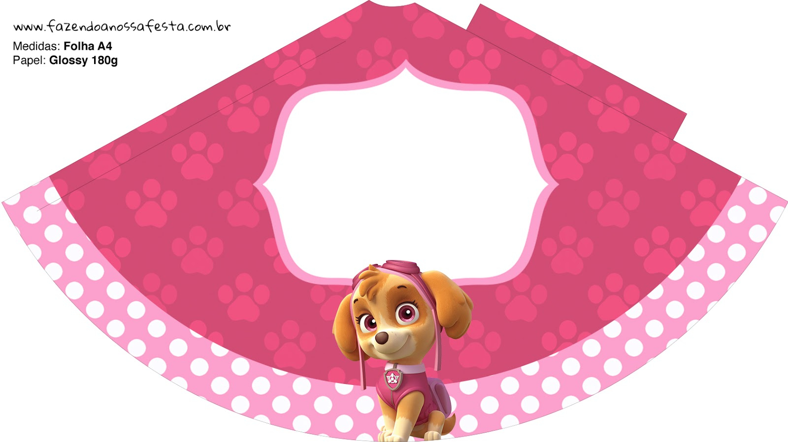 Skye Of Paw Patrol Free Party Printables Oh My Fiesta In English