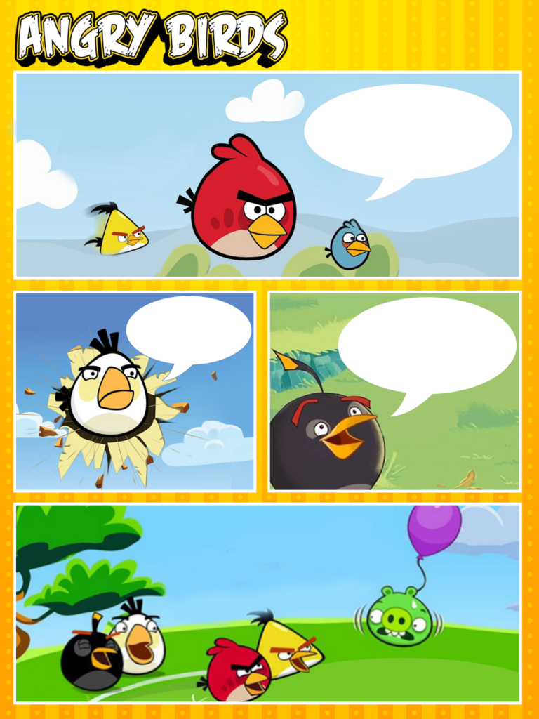 So Original Angry Birds Free Printable Invitations Frames Or Cards 