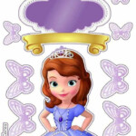 Sofia the 1st free printable cake toppers3 jpg 720 954 Festa De