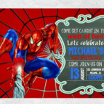 Spiderman Invitations Printable Spiderman Birthday Invitations