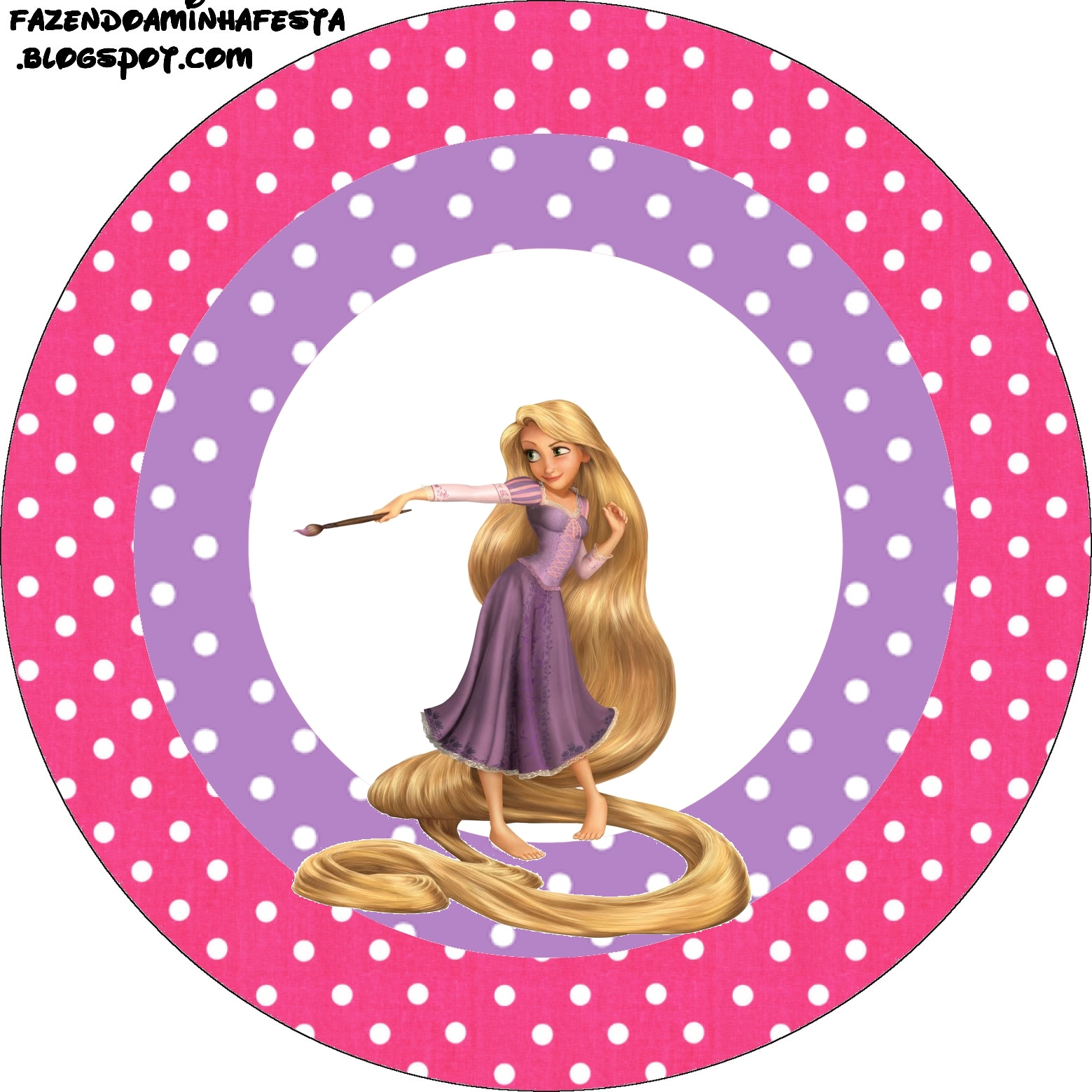 Tangled Rapunzel Party Free Printables Oh My Fiesta In English