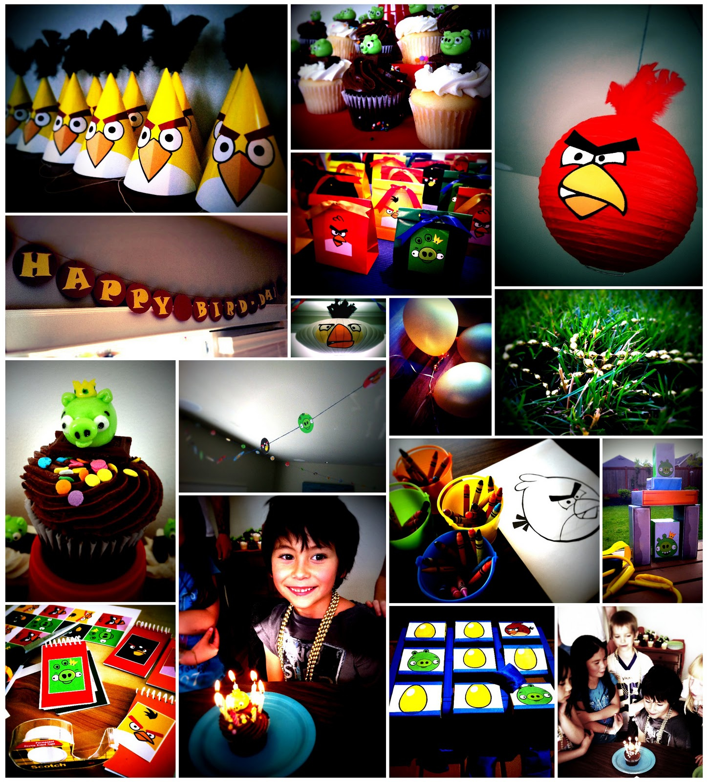 The Contemplative Creative Angry Birds Birthday Party