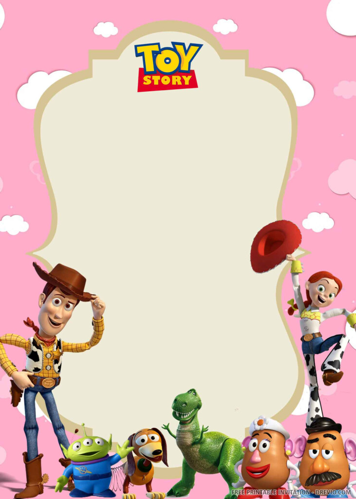 Toy Story Birthday invitation 3 Download Hundreds FREE PRINTABLE 
