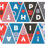 Transformers Birthday Party Printables By Anna Lee Design TheHungryJPEG