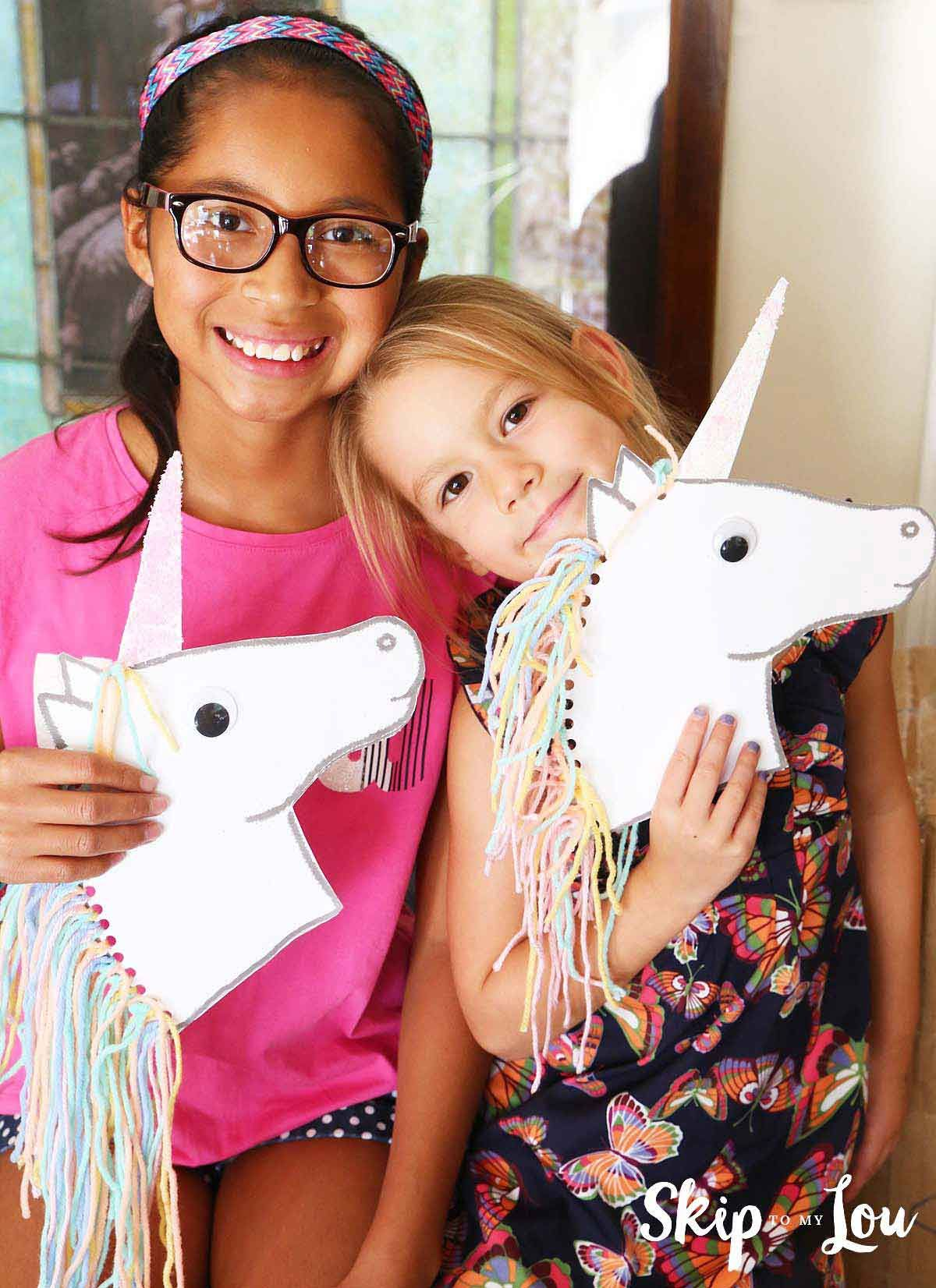 Unicorn Stick Horse DIY Unicorn Party Unicorn Birthday Birthday Party 