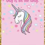 Welcome To The Party With Unicorns Freebie Library Unicorn