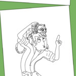 Wild Kratts Coloring Pages Free Printable MomJunction Wild Kratts