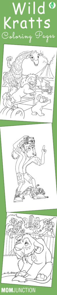 Wild Kratts Coloring Pages Free Printable MomJunction Wild Kratts 