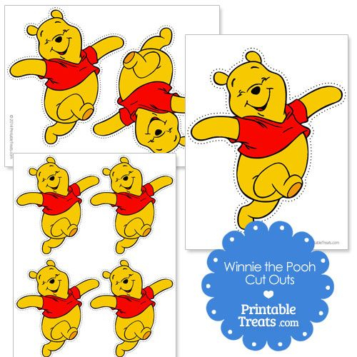 Winnie The Pooh Printable Cutouts Customize And Print