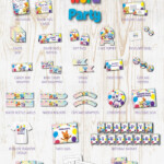 Word Party Birthday Party Printables Archives Birthday Buzzin